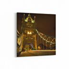 Olla 18321K Yapı Görseli Kare Kanvas Tablo (Ölçü: 25X25)