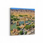 Olla 17893K4 Yapı Görseli Kare 4'lü Kanvas Tablo (Ölçü: 65X65)