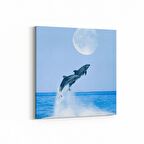 Olla 12973K Deniz / Okyanus Görseli Kare Kanvas Tablo (Ölçü: 30X30)