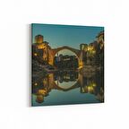 Olla 18666K4 Yapı Görseli Kare 4'lü Kanvas Tablo (Ölçü: 65X65)