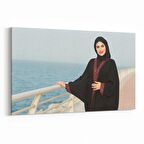 Olla 16939Y Model / Manken Görseli Yatay Kanvas Tablo (Ölçü: 120X80)