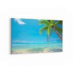 Olla 16461Y Kumsal / Sahil Görseli Yatay Kanvas Tablo (Ölçü: 120X80)