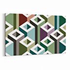 Olla 10017Y Abstract 3 Boyut Görsel Yatay Kanvas Tablo (Ölçü: 45X30)