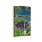 Olla 14221DD Doğa / Manzara Görseli Dikey Dar Kanvas Tablo (Ölçü: 60X120)