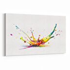 Olla 10314Y Abstract Görsel Yatay Kanvas Tablo (Ölçü: 70X50)