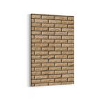 Olla 17362D Taş / Tuğla Görseli Dikey Kanvas Tablo (Ölçü: 60X90)