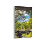 Olla 13941DD Doğa / Manzara Görseli Dikey Dar Kanvas Tablo (Ölçü: 40X80)
