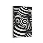 Olla 10059D Abstract Görsel Dikey Kanvas Tablo (Ölçü: 60X90)