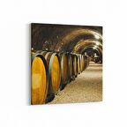 Olla 18966K Yapı Görseli Kare Kanvas Tablo (Ölçü: 25X25)