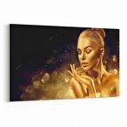 Olla 16794Y Model / Manken Görseli Yatay Kanvas Tablo (Ölçü: 120X80)