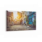 Olla 18488Y Yapı Görseli Yatay Kanvas Tablo (Ölçü: 70X50)