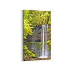 Olla 14417DD Doğa / Manzara Görseli Dikey Dar Kanvas Tablo (Ölçü: 40X80)