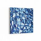 Olla 10123K Abstract Görsel Kare Kanvas Tablo (Ölçü: 25X25)