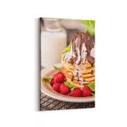 Olla 15259D Gıda Görseli Dikey Kanvas Tablo (Ölçü: 100X150)