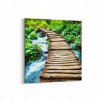 Olla 13892K Doğa / Manzara Görseli Kare Kanvas Tablo (Ölçü: 25X25)