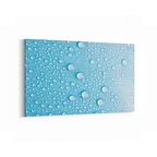 Olla 17212Y Su / Damla Görseli Yatay Kanvas Tablo (Ölçü: 150X100)