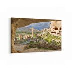 Olla 18730Y Yapı Görseli Yatay Kanvas Tablo (Ölçü: 30X20)