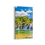 Olla 13998DD Doğa / Manzara Görseli Dikey Dar Kanvas Tablo (Ölçü: 60X120)