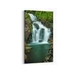 Olla 14289DD Doğa / Manzara Görseli Dikey Dar Kanvas Tablo (Ölçü: 30X60)