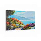 Olla 17839Y Yağlı Boya Görseli Yatay Kanvas Tablo (Ölçü: 45X30)