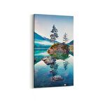 Olla 14488DD Doğa / Manzara Görseli Dikey Dar Kanvas Tablo (Ölçü: 60X120)