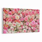 Olla 11605Y Çiçek Görseli Yatay Kanvas Tablo (Ölçü: 120X80)