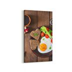Olla 15169DD Gıda Görseli Dikey Dar Kanvas Tablo (Ölçü: 40X80)