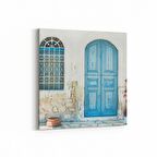 Olla 18766K Yapı Görseli Kare Kanvas Tablo (Ölçü: 25X25)