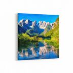 Olla 13315K Doğa / Manzara Görseli Kare Kanvas Tablo (Ölçü: 60X60)