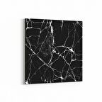 Olla 16733K Mermer Desen Görsel Kare Kanvas Tablo (Ölçü: 25X25)