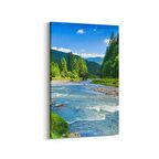 Olla 13425D Doğa / Manzara Görseli Dikey Kanvas Tablo (Ölçü: 60X90)