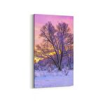 Olla 14479DD Doğa / Manzara Görseli Dikey Dar Kanvas Tablo (Ölçü: 40X80)