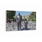 Olla 18437Y Yapı Görseli Yatay Kanvas Tablo (Ölçü: 120X80)