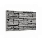 Olla 17391Y Taş / Tuğla Görseli Yatay Kanvas Tablo (Ölçü: 90X60)