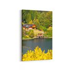 Olla 14546D Doğa / Manzara Görseli Dikey Kanvas Tablo (Ölçü: 100X150)