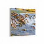 Olla 13856K Doğa / Manzara Görseli Kare Kanvas Tablo (Ölçü: 25X25)