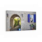 Olla 18707Y Yapı Görseli Yatay Kanvas Tablo (Ölçü: 150X100)