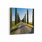 Olla 13697K Doğa / Manzara Görseli Kare Kanvas Tablo (Ölçü: 25X25)