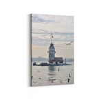 Olla 18951D Yapı Görseli Dikey Kanvas Tablo (Ölçü: 60X90)