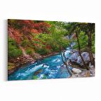 Olla 14087Y Doğa / Manzara Görseli Yatay Kanvas Tablo (Ölçü: 150X100)