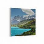 Olla 13883K Doğa / Manzara Görseli Kare Kanvas Tablo (Ölçü: 25X25)