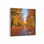 Olla 14162K Doğa / Manzara Görseli Kare Kanvas Tablo (Ölçü: 100X100)