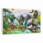 Olla 13574Y Doğa / Manzara Görseli Yatay Kanvas Tablo (Ölçü: 70X50)