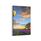 Olla 16120D Günbatımı Görseli Dikey Kanvas Tablo (Ölçü: 60X90)
