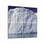 Olla 14126K4 Doğa / Manzara Görseli Kare 4'lü Kanvas Tablo (Ölçü: 125X125)