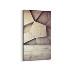 Olla 10018DD Abstract 3 Boyut Görsel Dikey Dar Kanvas Tablo (Ölçü: 40X80)