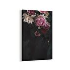 Olla 11763D Çiçek Görseli Dikey Kanvas Tablo (Ölçü: 60X90)