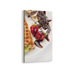 Olla 15268DD Gıda Görseli Dikey Dar Kanvas Tablo (Ölçü: 60X120)