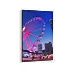 Olla 18926D Yapı Görseli Dikey Kanvas Tablo (Ölçü: 100X150)