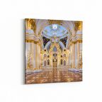 Olla 18401K4 Yapı Görseli Kare 4'lü Kanvas Tablo (Ölçü: 65X65)